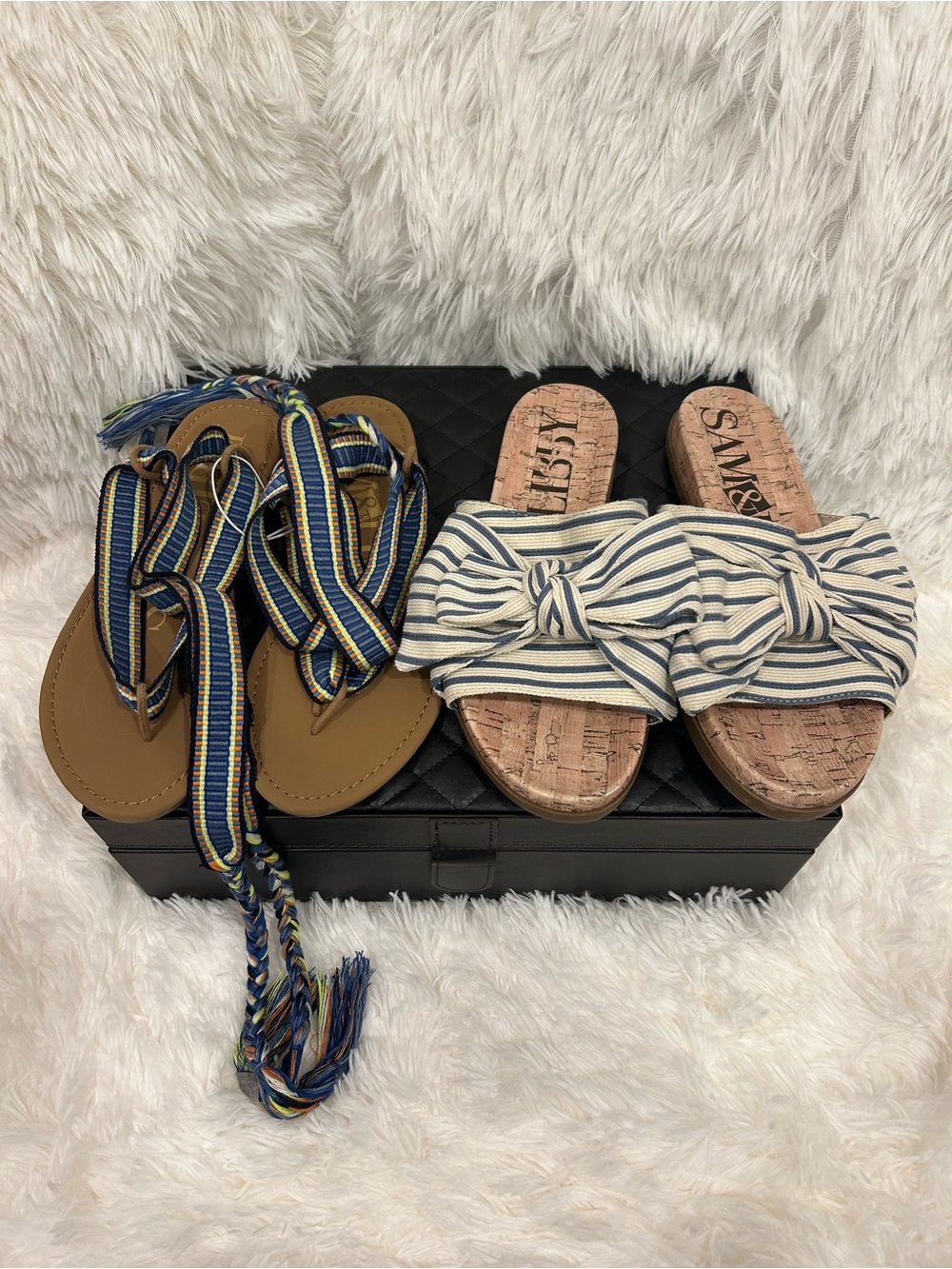 Sam & Libby 🌴 sandals - US size 6.5 bundle of 2 pairs